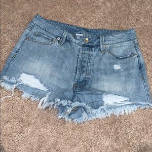 Jean shorts